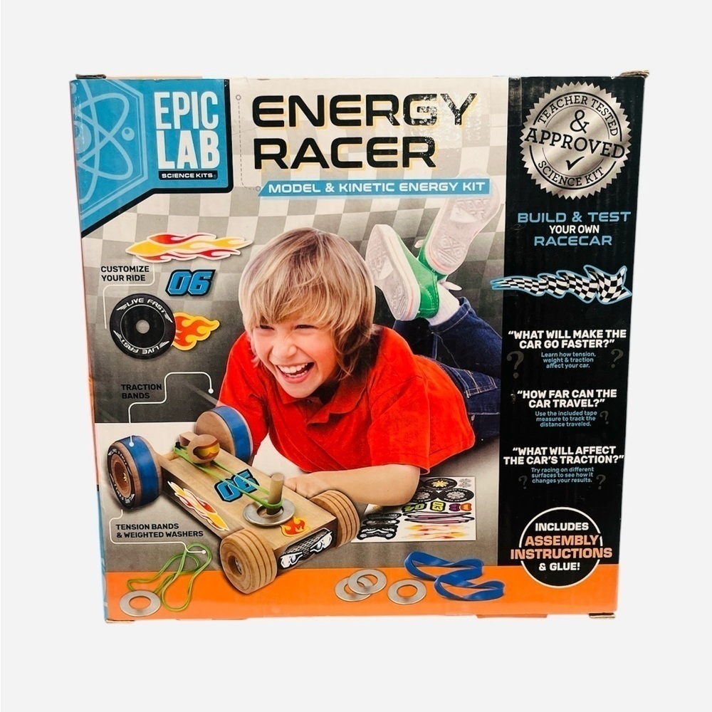 2 For $20* Energy Racer Kit - New STEM STEAM toy